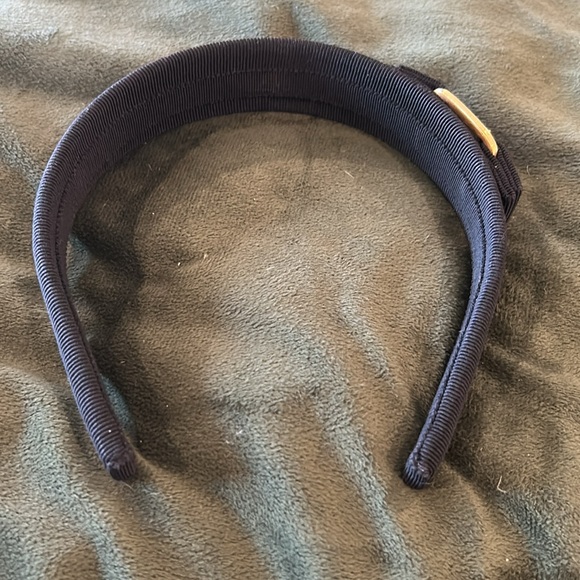 Auth SALVATORE FERRAGAMO Vara Black Head Band Hair Accessory 🖤💛EUC - Picture 3 of 5